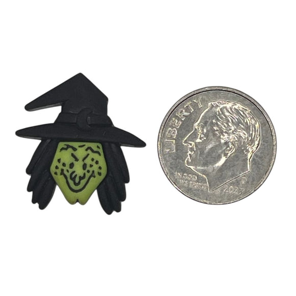 Witch Face Single Bulk Craft Button - SB158