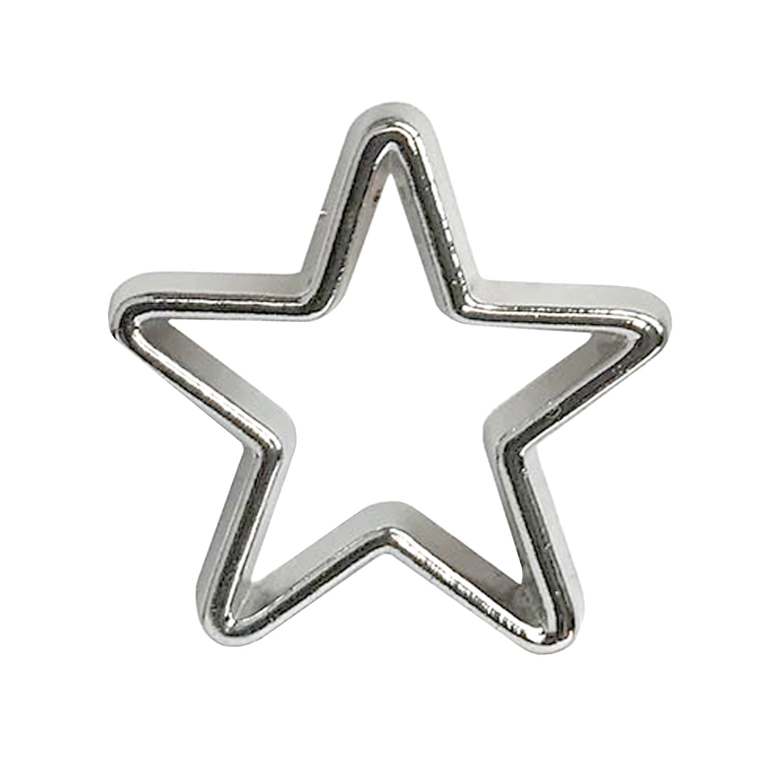 Star Cut Out Silver - SB174