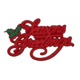 Seasons Greetings Single Bulk Button - SB179