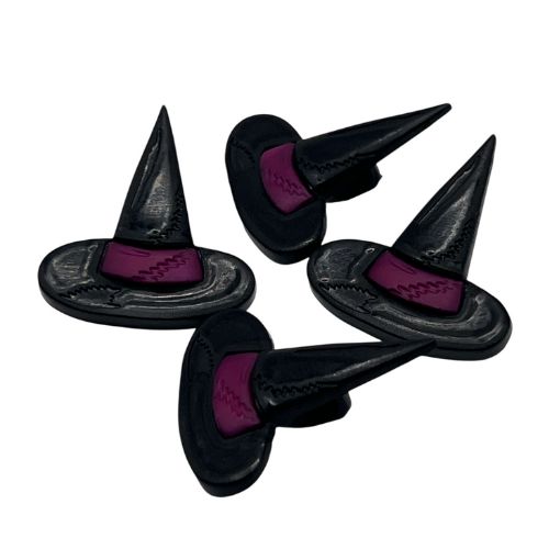 Witches Hat Single Bulk Craft Button - SB208