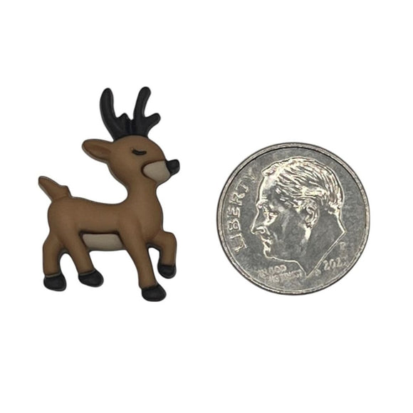 Reindeer Single Bulk Button- SB20