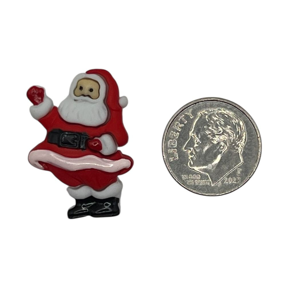 Jolly Saint Nick Single Bulk Button - SB73