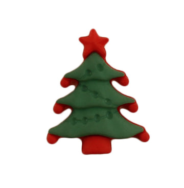 Christmas Tree Single Bulk Button - SB83