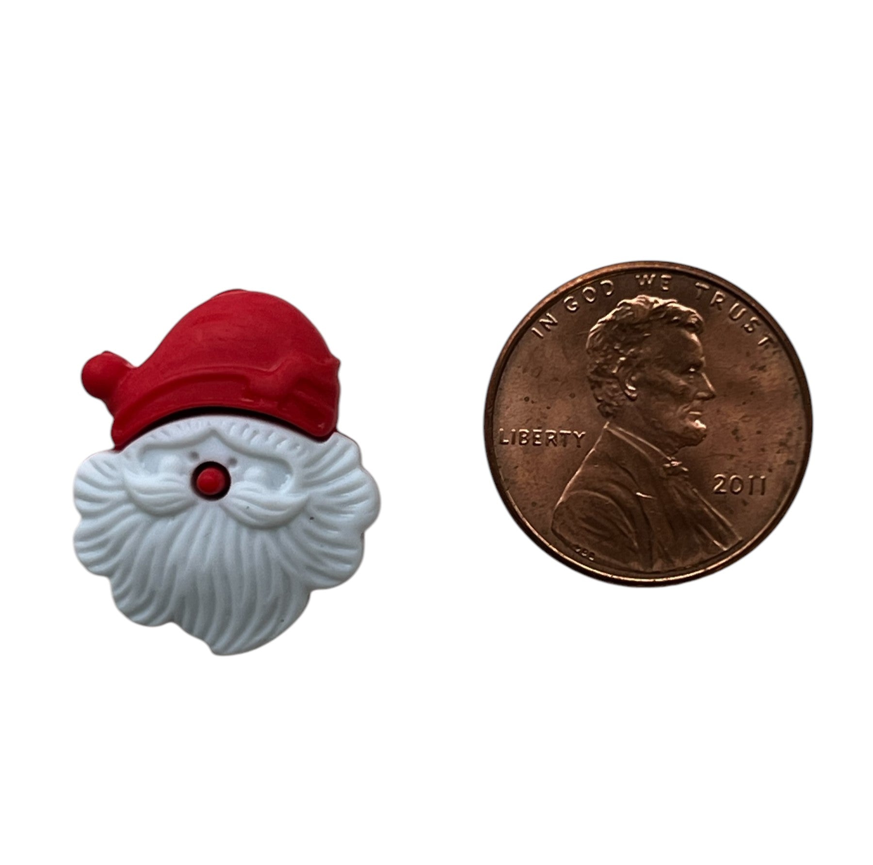 Santa Claus Single Bulk Button - SB85