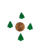 Green Christmas Tree Button - SB99-3
