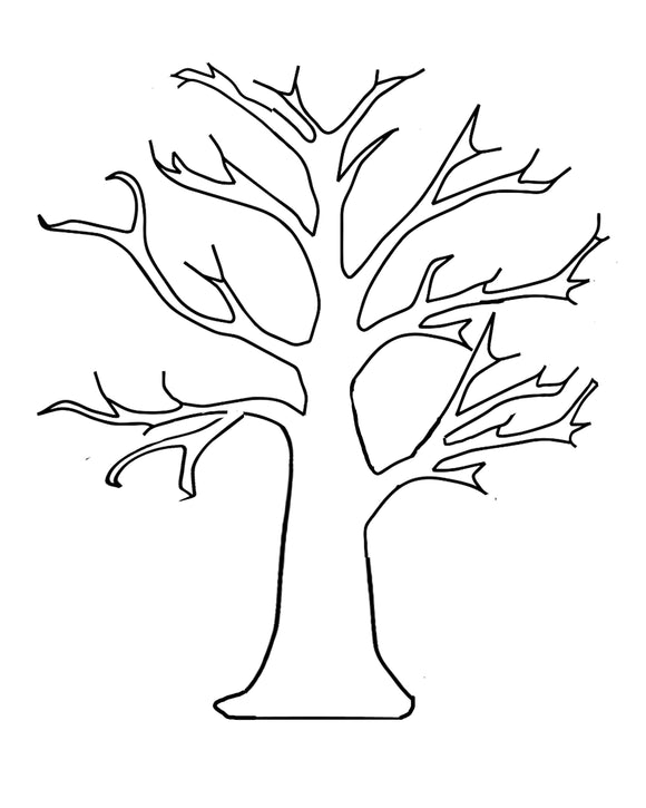 Winter Tree DIY Canvas Craft Kit