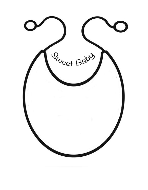 Baby Bib DIY Canvas Craft Kit