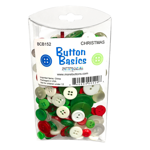 Christmas Craft Buttons - BCB152