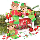 Christmas Teddy Single Bulk Button - SB45-2