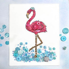 Flamingo Canvas DIY Craft Kit