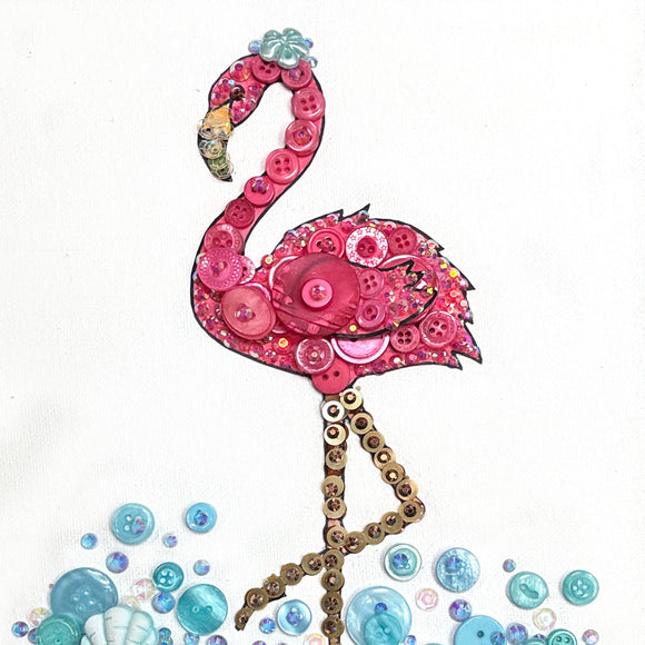 Flamingo Canvas DIY Craft Kit