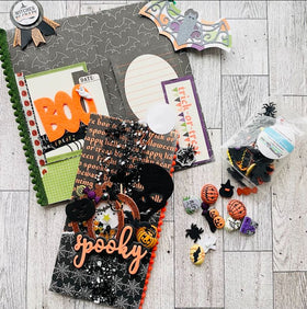 Jack O' Lantern Pumpkin Button with Top Hat – Halloween Craft Embellishment- SB102 - 0