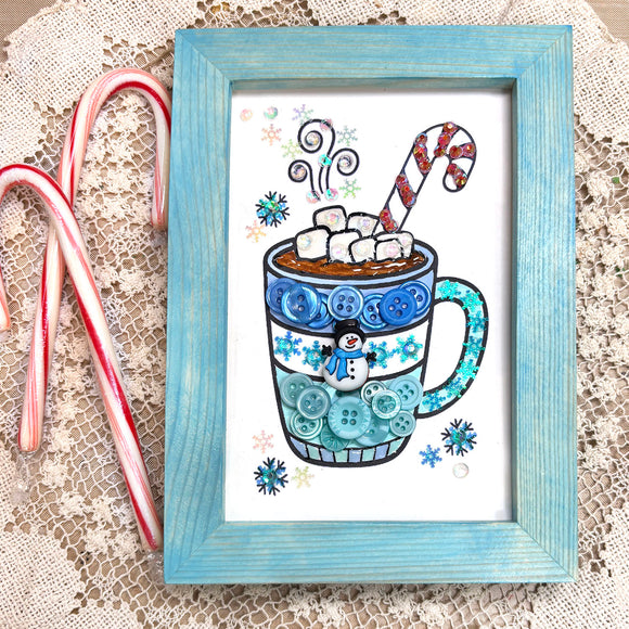 Hot Cocoa DIY Frame Craft Kit