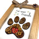 Dog Paw DIY Wreath Craft Kit-3