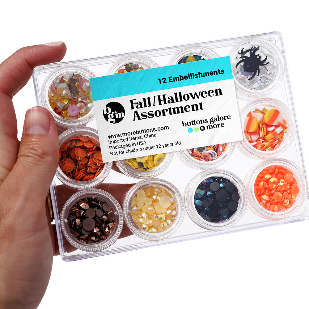 Fall & Halloween Embellishment Assortment