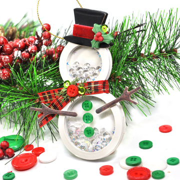 Silver Christmas Tree Cookie Cutter Embellishment - SB144 - 0