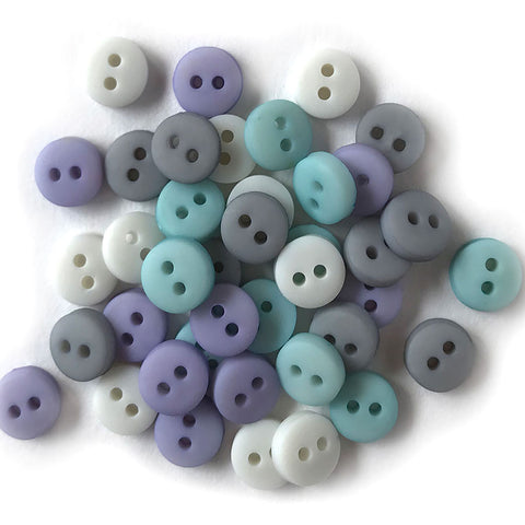 Tiny Buttons - White 1556 From Buttons Galore and More - Buttons Galore -  Beads, Charms, Buttons - Casa Cenina