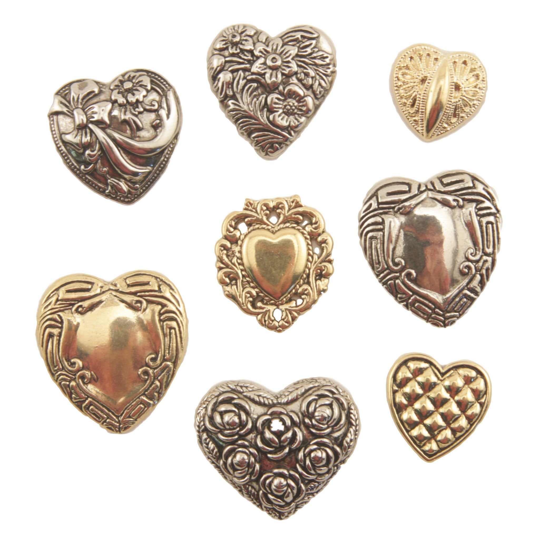 Button Component Fancy Assorted Fancy - 4130 | Buttons Galore Wholesale