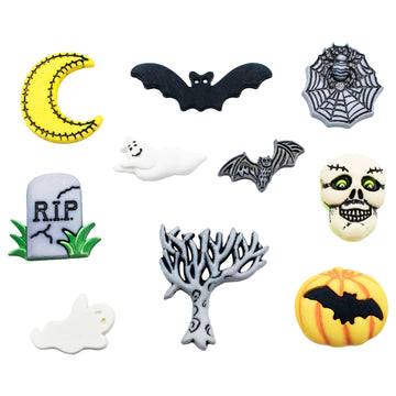 Spooky Buttons – Halloween Sewing & Craft Button Assortment - 4542