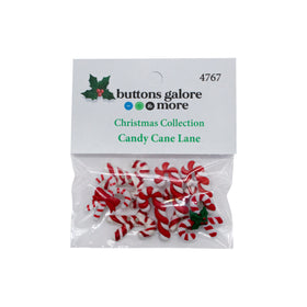 Candy Cane Lane Theme Buttons - 4767 - 0