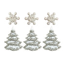 White Christmas Theme Buttons-4825-1