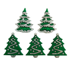 Glitter Trees Theme Buttons-4826