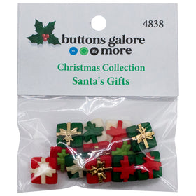Santa's Gifts Theme Buttons - 4838 - 0