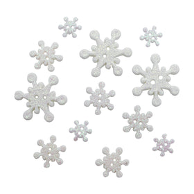 Glistening Snow Theme Buttons - 4839