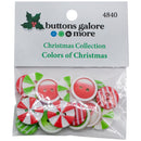 Colors of Christmas Theme Buttons - 4840-2