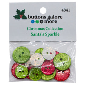 Santa's Sparkle Theme Buttons - 4841 - 0