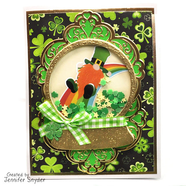 Glitter Shamrocks Theme Buttons-4456