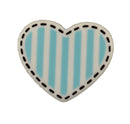 Striped Heart - B1011-2