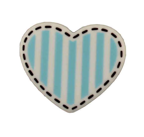 Striped Heart - B1011