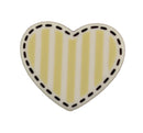 Striped Heart - B1011-3
