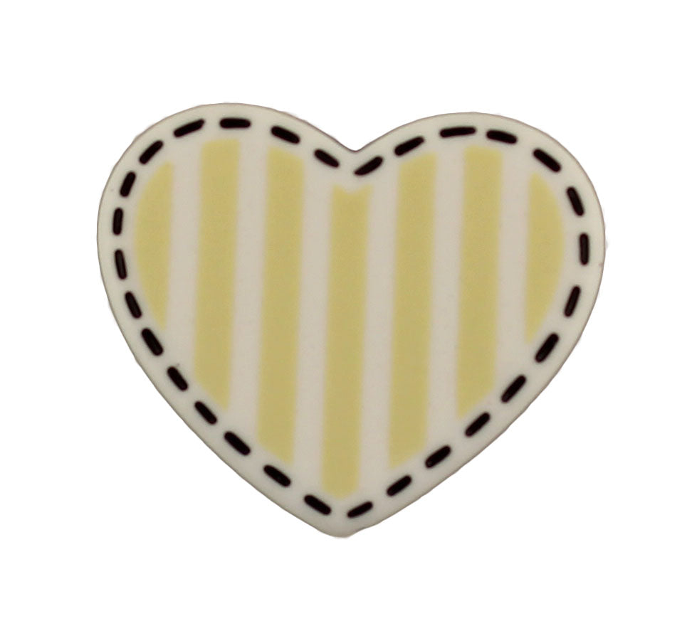 Striped Heart - B1011