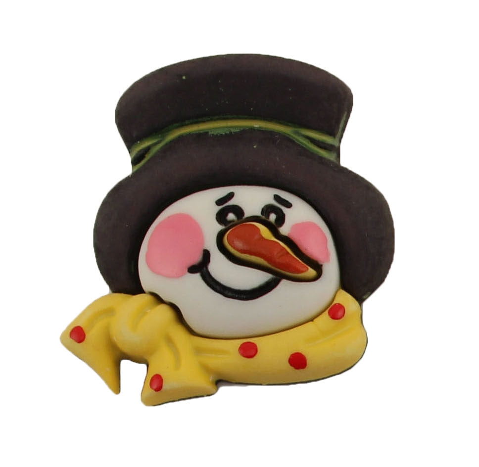 Snowman with Hat - B1017 - 0