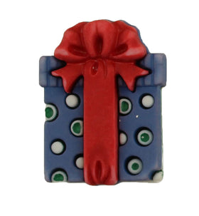 Gift with Dots Single Bulk Button- B1024 - 0