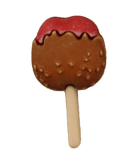 Candy Apple Single Bulk Button - B1064