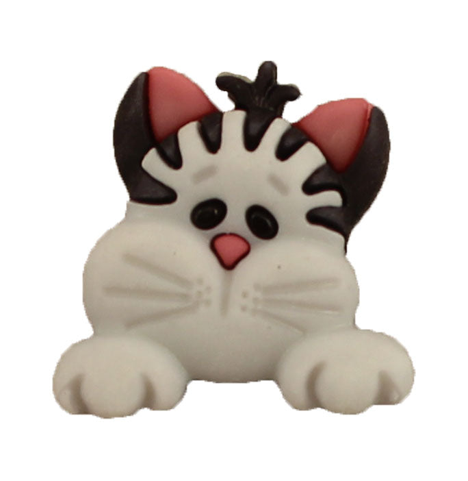 Buy white Peeking Cat - B1126