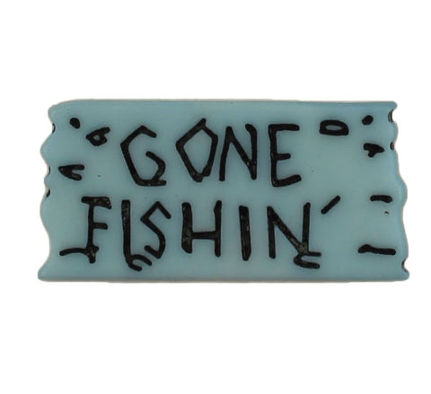 Gone Fishin Sign - B869