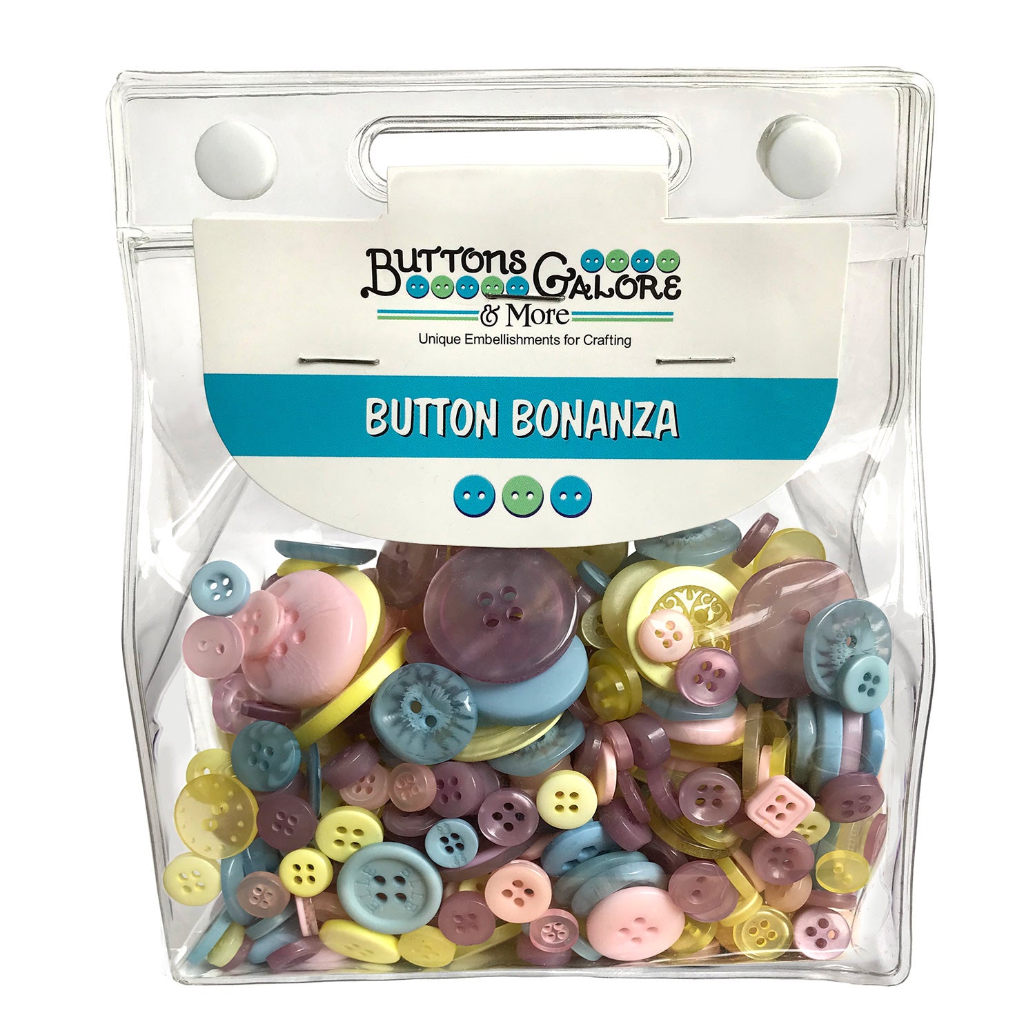 Pastel Sewing & Craft Buttons