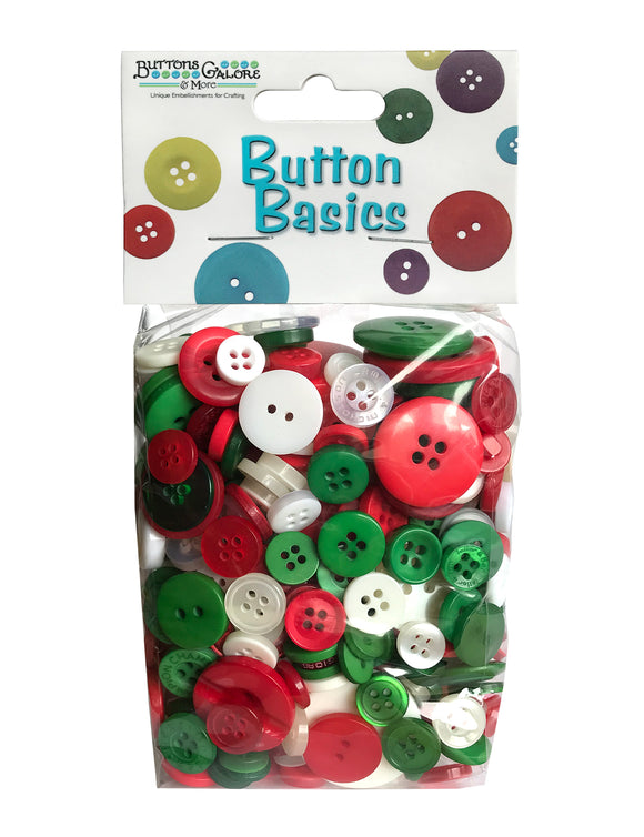 Christmas Craft Buttons - BCB152
