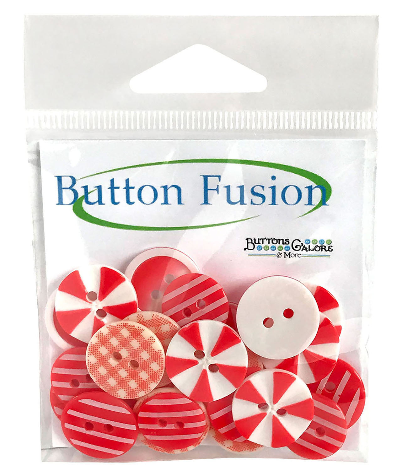 Red Carpet Printed Buttons