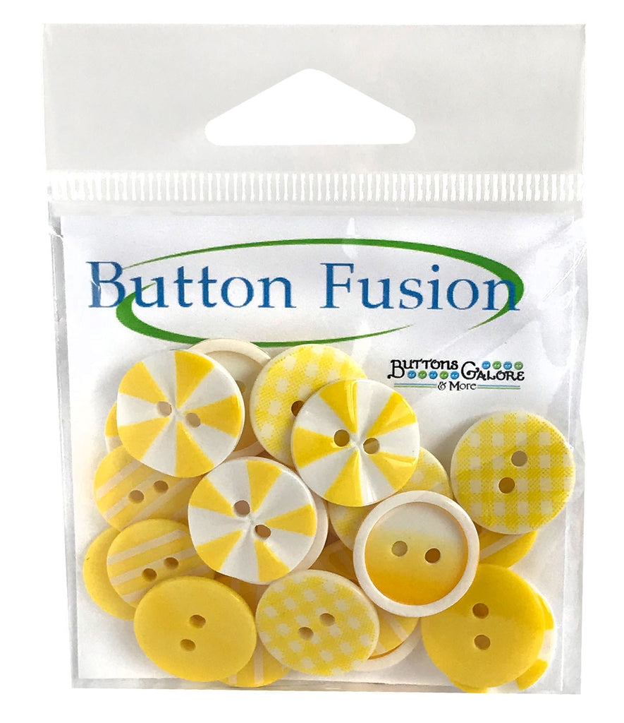 Sunburst Printed Buttons
