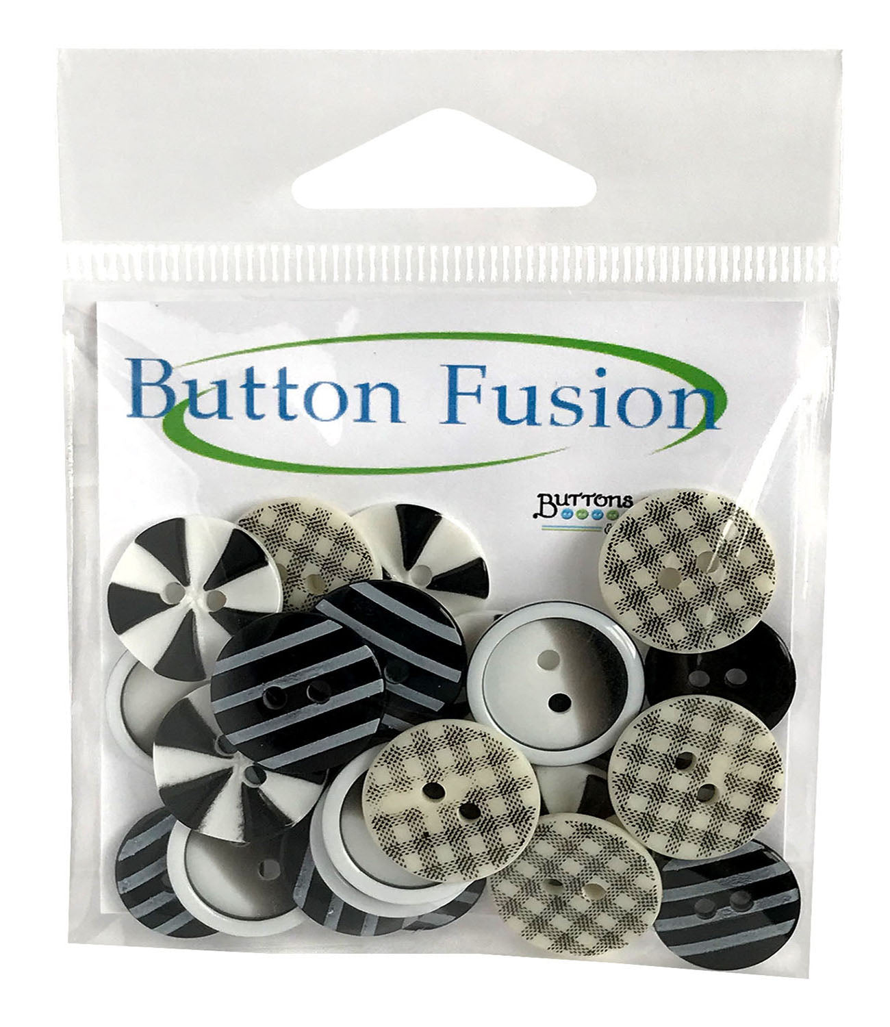 Optical Illusion Printed Buttons