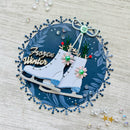 Retro Christmas Craft Buttons - MJ117-6