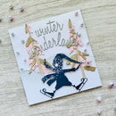 Retro Christmas Craft Buttons - MJ117-5