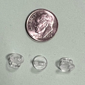 Clear Acrylic Shanks - 0