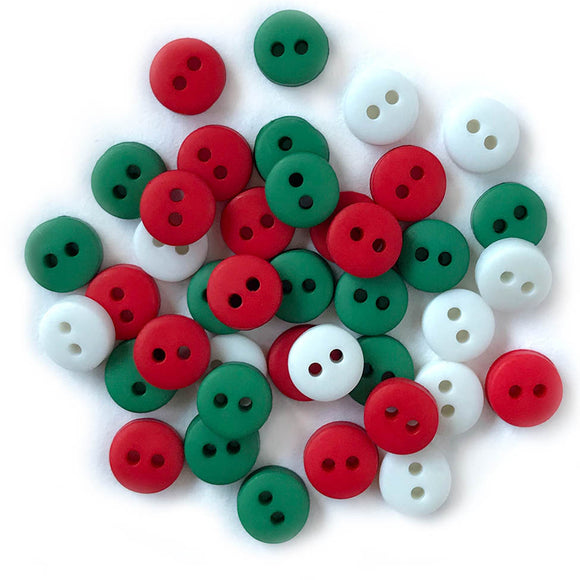 Christmas Tiny Buttons - 1592