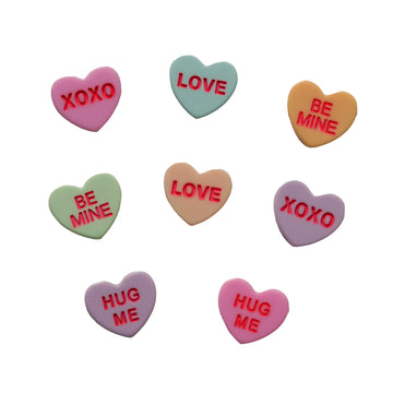 Convo Hearts Flatbackz - FBZ122